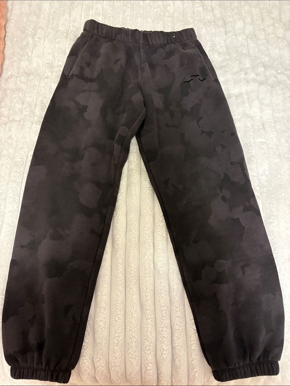 Women’s Black Camo Lazypants size S